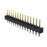 26631401RP2 NorComp 1 Row Male Pin Header, Unshrouded Solder