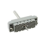 516-056-000-401 EDAC Inc. Receptacle Housing for Non-Gendered Contacts 516 Jackscrew, Guide Pin