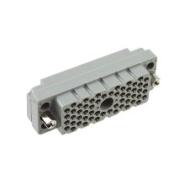 516-056-000-402 EDAC Inc. 516 Jackscrew Socket, Mating Guide Rack and Panel Housing for Non-Gendered Contacts