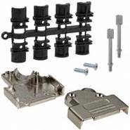 971-015-030R121 NorComp Mating Screws 4-40, Sealed Two Piece Backshell 971, ARMOR 45°