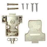 982-009-020R121 NorComp Plastic, Metallized 9 Positions 982 Two Piece Backshell