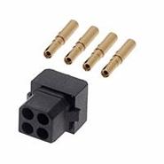 M80-8890405 Harwin 4 Positions Receptacle 22 AWG Datamate L-Tek