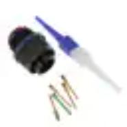 MS3452W14S-7S Amphenol Aerospace Operations Panel Mount, Flange Receptacle, Female Sockets Silver Bulk