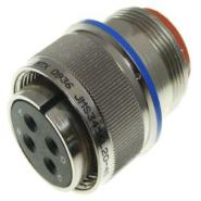 MS3456L20-4S Amphenol Aerospace Operations Plug, Female Sockets Free Hanging (In-Line) 4 Positions Bulk