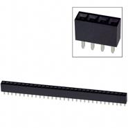 PPTC311LFBN-RC Sullins Connector Solutions 0.100" (2.54mm) Solder Through Hole 1 Row